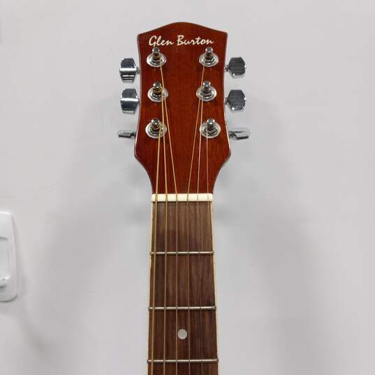 Glen Burton Electric Acoustic Guitar Model VCH009 In Gig Bag With Accessories (Tuner, Stings, Picks, Cord) image number 3