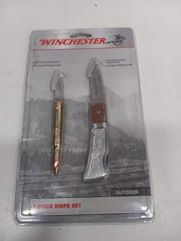 Winchester Outdoor 2 Piece Knife Set NIB
