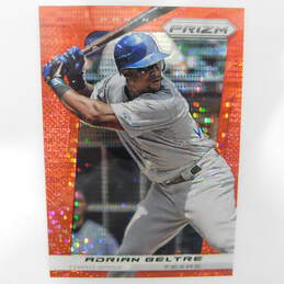 2013 HOF Adrian Beltre Panini Prizm Target Red Pulsar Texas Rangers alternative image