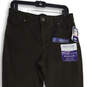 NWT Womens Brown Denim Dark Wash Flawless Stretch Straight Leg Jeans Sz 10 image number 3