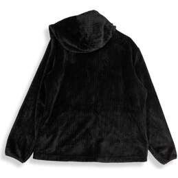Free Country Womens Black Fleece Long Sleeve Full-Zip Hoodie Size X-Large alternative image