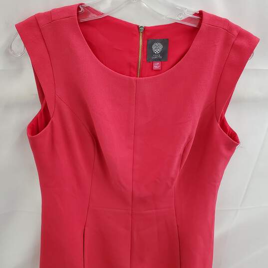 Vinca Camuto Pink Shift Dress in Size 12P Petite image number 2