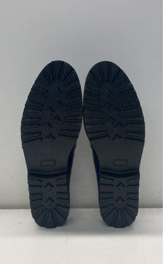 Girotti Milano Blue Slip-On Dress Shoe Men 8 image number 5