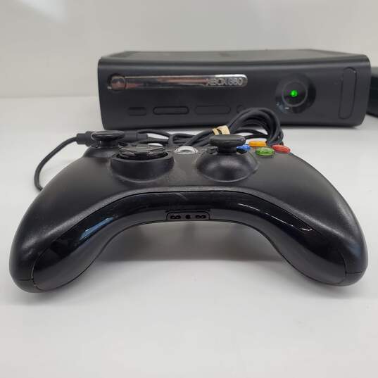 UNTESTED Microsoft XBOX 360 120GB Bundle: Console, Controller ++ P/R image number 2