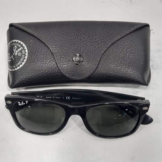 Ray-Ban New Wayfarer RB2132 Men's Sunglasses with Case image number 1