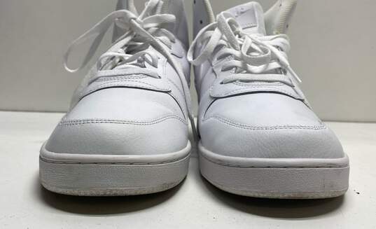 Nike Ebernon Mid Triple White Sneaker Casual Shoes Men's Size 11.5 image number 2