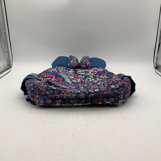 NWT Vera Bradley Disney Womens Multicolor Floral Outer Pocket Zipper Backpack image number 5