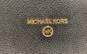 Michael Kors Leather Zip Around Satchel Black image number 4