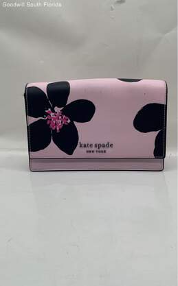 Kate Spade Womens Pink Blue Floral Handbag alternative image