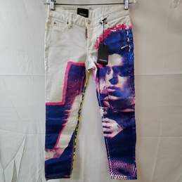 DSQUARED2 Runway Straight Cropped Jeans NWT