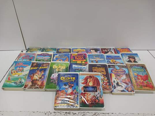 23 Disney Bundle of VHS Movies image number 1