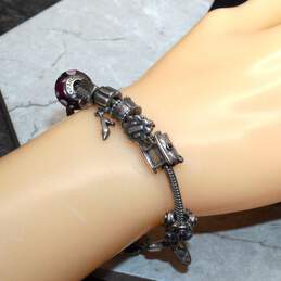 Pandora 6.75" Sterling Silver Charm Bracelet