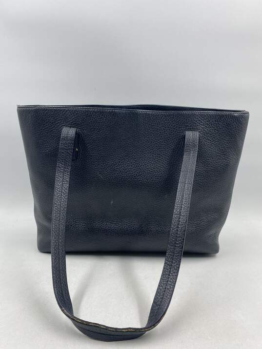 Authentic BALLY Black Pebbled Tote image number 2