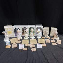Bundle of 7 Assorted Authentic Precious Moments Figurines