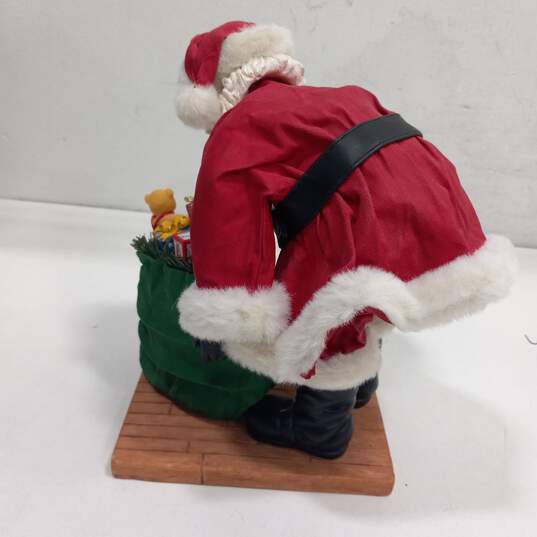 Santa With Presents Ceramic Figurine image number 2