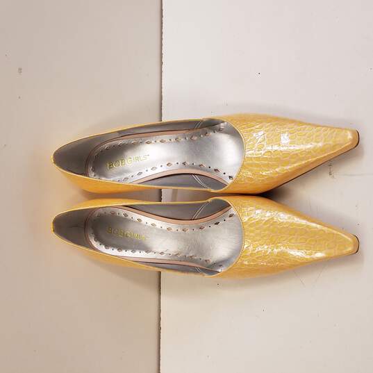 BCBGirls Yellow Heels Size 8.5 image number 6