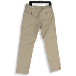 NWT Old Navy Mens Beige Athletic Taper Flat Front Chino Pants Size 32X32 alternative image