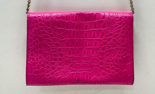 Kate Spade Croc Embossed Fiona Crossbody Orchard image number 3