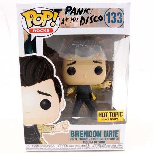 Funko Pop Rocks Panic at the Disco Brendon Urie 133 Hot Topic Exclusive image number 1
