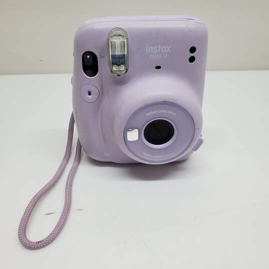 Fujifilm Instax Mini 11 Purple Film Camera image number 1