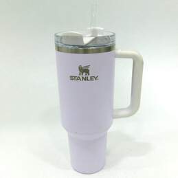 Stainless Steel Vacuum Insulated Tumbler With Lid And Straw 40 Oz Purple