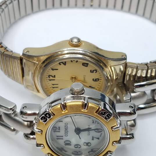 Vintage Seiko, Timex, Guess Plus Brands Ladies Stainless Steel Quartz Watch Collection image number 16