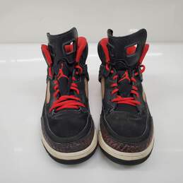 Nike Men's Air Jordan Spizike Black University Red Sneakers Size 8 alternative image