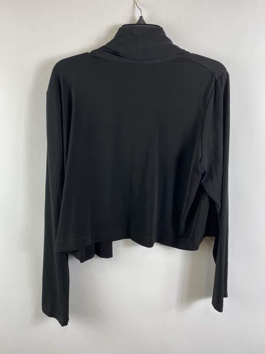 DKNY Women Black Formal Cardigan Sweater XL NWT image number 2