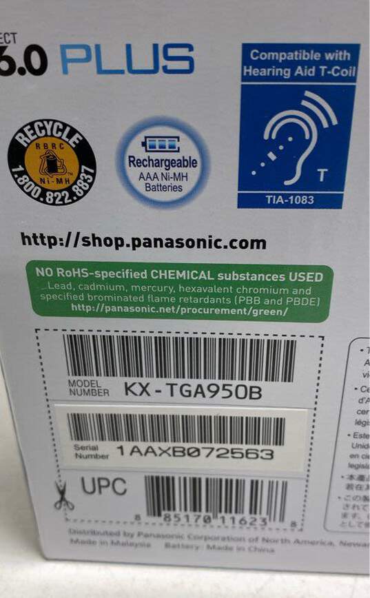 Panasonic KX-TGA950 Additional Digital Cordless Handset image number 5