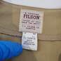 Filson Cotton Tan Button Up Vest Jacket Size 48 image number 3