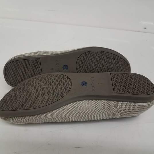 Rothy's Grey Slip-On Shoes Size 9 image number 5