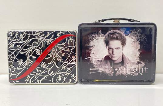 Twilight Neca Edward Lunch Box Set and The Twilight Saga Journal Set image number 1