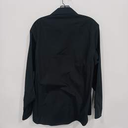 Pierre Cardin Women's Black Button Up Shirt Size Medium alternative image