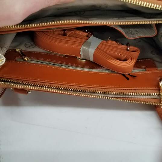 Segolene Brown Leather Handbag image number 2