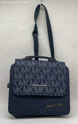 Michael Kors Womens Blue Handbag