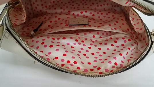Kate Spade Ivory Pebbled Leather Crossbody Bag image number 3