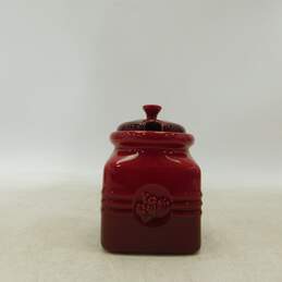 Le Creuset Red Ombre Berry Jam Jar & Silicone Spatula Set alternative image