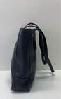 COACH 7776 Hampton Black Leather Shoulder Tote Bag image number 4