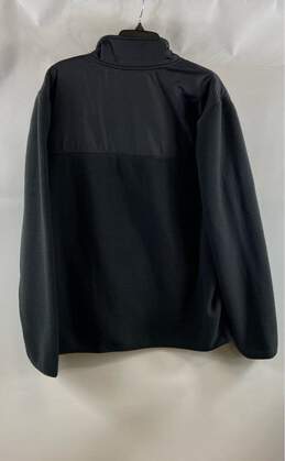 NWT Peloton Mens Black Long Sleeve Mock Neck Full Zip Fleece Jacket Size XXL alternative image