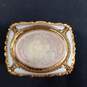 San Francisco Fur Elise Musical Pink Cameo Trinket Box image number 2