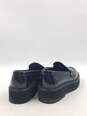 Authentic Tod's Black Platform Penny Loafers W 5.5 image number 4