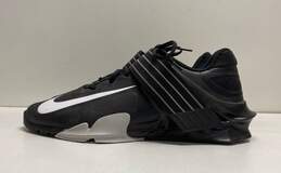 Nike Savaleos Black White Weightlifting Athletic Shoe Men 9.5