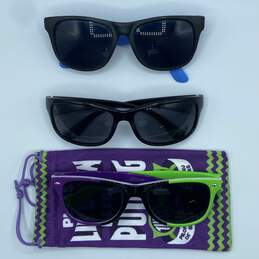 Unbranded Bundle Of 3 Men's Multicolor Sunglasses - Size One Size