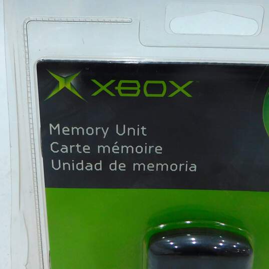 Xbox Memory Unit Sealed -Ripped On Side image number 3