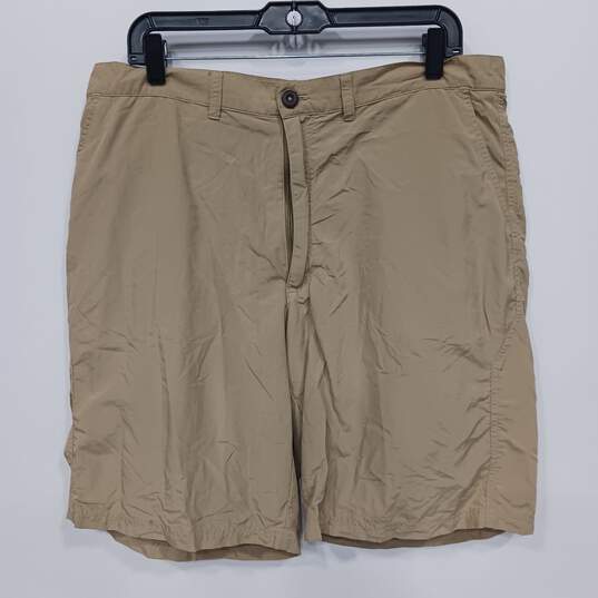 Patagonia Men's Khaki Cargo Shorts Size 38 image number 1