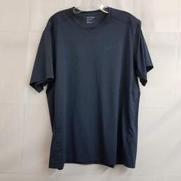 Arc'Teryx Men's Cormac Comp Crew Short Sleeved Activewear Shirt Blue Size L