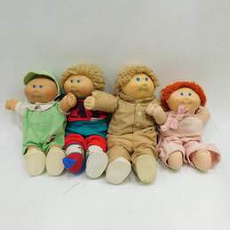 Lot of 4 Vintage Cabbage Patch Kid Dolls