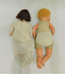 Pair Of ATQ Composition Baby Dolls Effanbee Patsy Joan & AM Doll Co. Crier alternative image