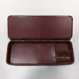 Embossed Leather Storage Box alternative image