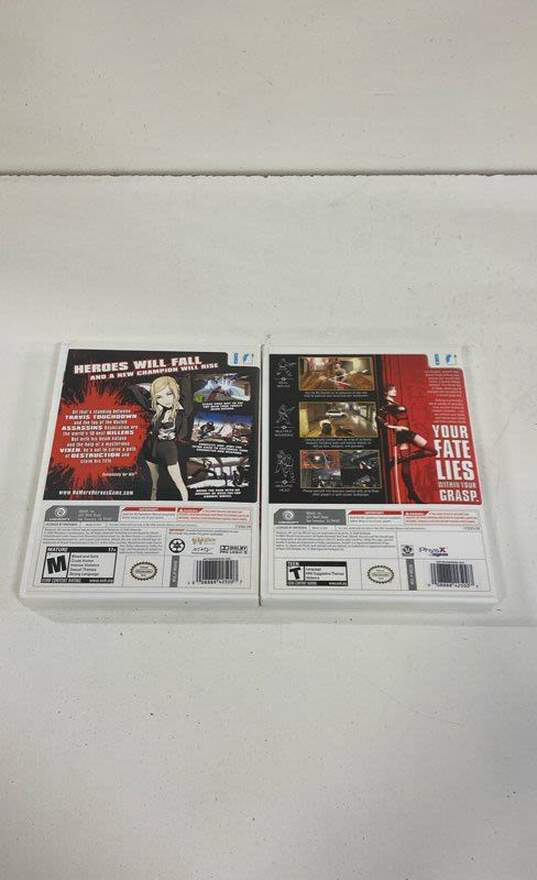 No More Heroes & Red Steel 2 Pack - Nintendo Wii (CIB) image number 4